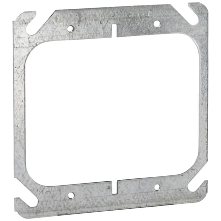 Southwire Electrical Box Cover, 2 Gangs, Square, Galvanized Steel 52C20A-UPC